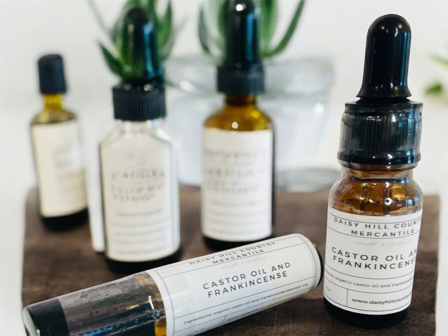 Castor Oil and Frankincense Oil