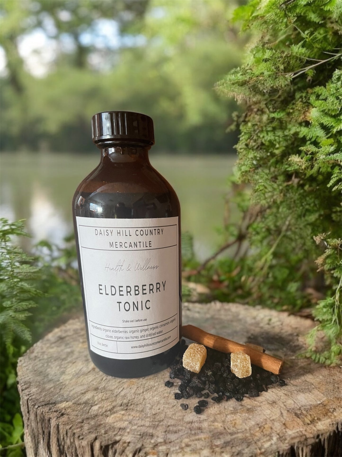Elderberry Tonic ~ Organic Ingredients