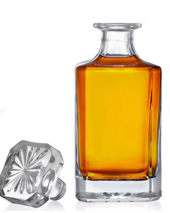Decanter Whiskey Bourbon – Whiskey Glasses – Army - Box Holder - Gifts for Husband, Boyfriend, Friend - Anniversary Gift - Decanter for Men