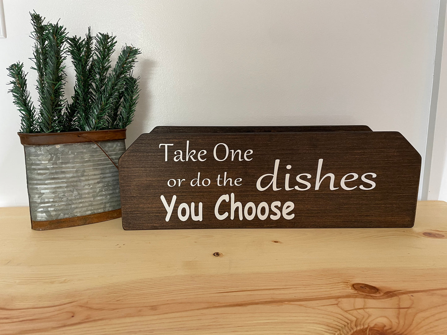 Kitchen Paper Plate Holder - Wood Kitchen Organizer