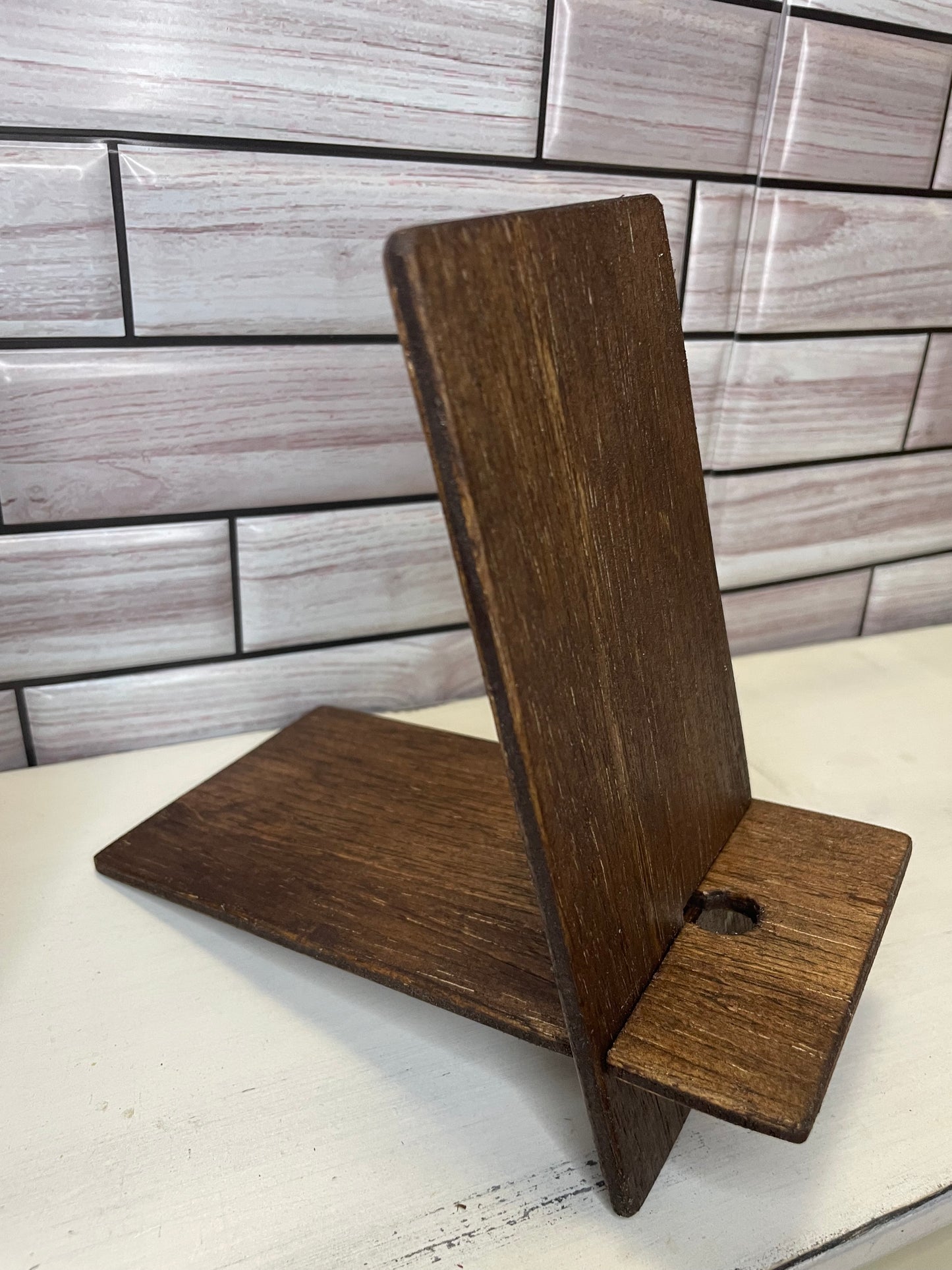 Wood Phone Stand Charger Stand iPhone Holder Desk Phone Holder Docking Station