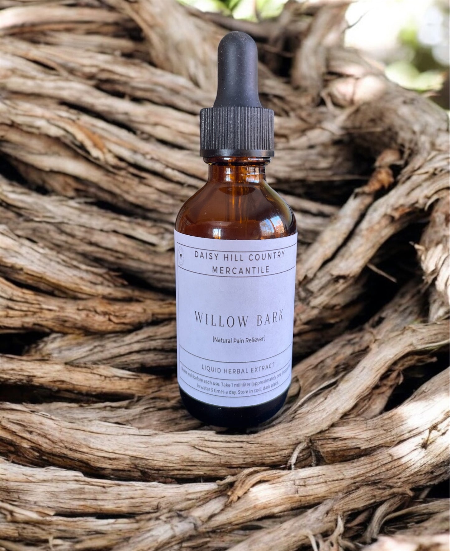 White Willow Bark Tincture, White Willow Bark Extract, Herbal Extract, Herbal Tincture