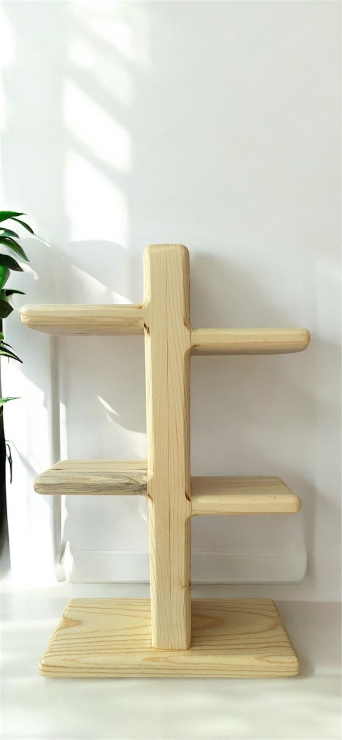 Cup Holder Stand / Wooden Mug Stand / Display Shelf / Tiered Cup Holder / Coffee Cup Stand Holder