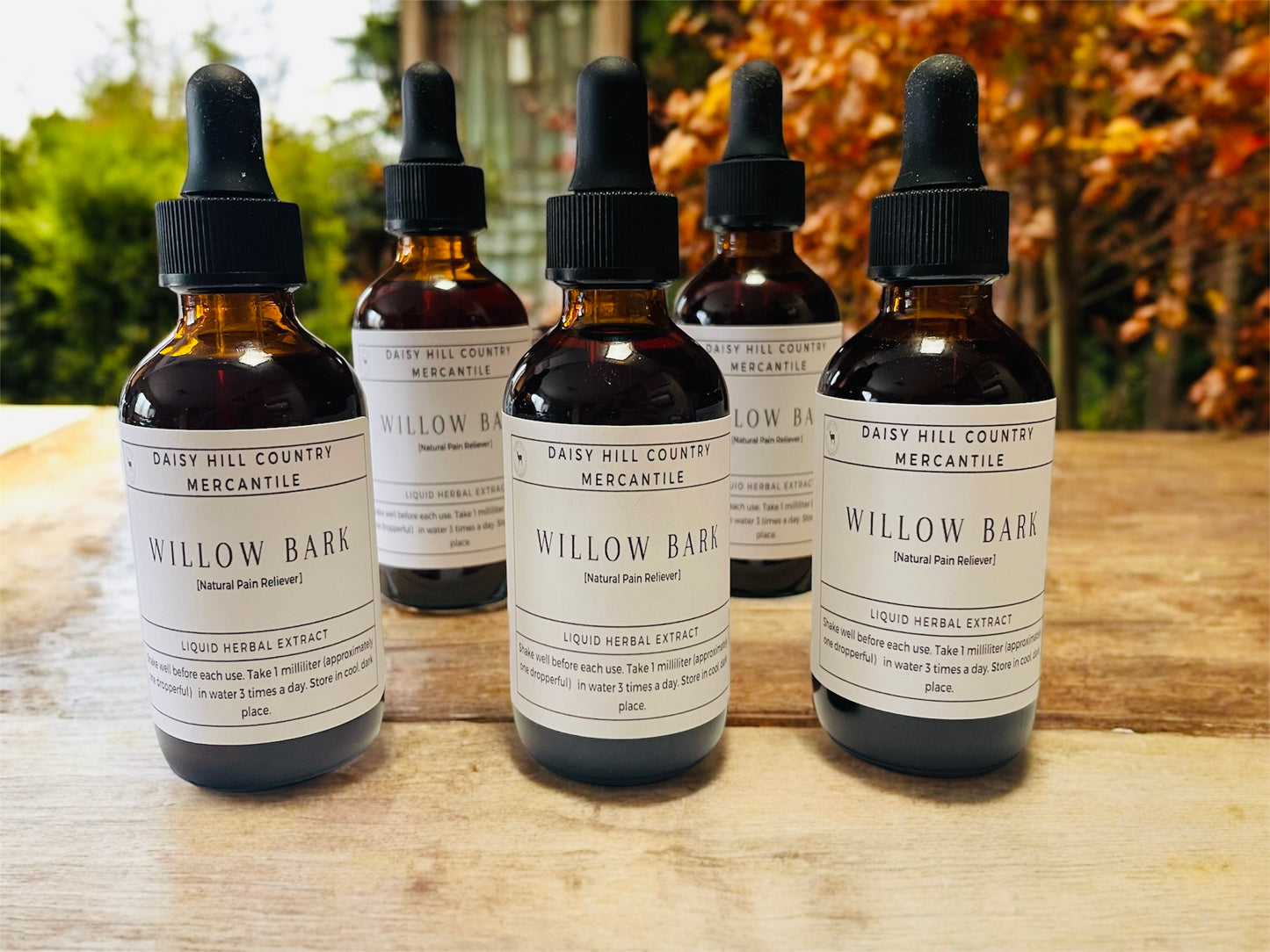 White Willow Bark Tincture, White Willow Bark Extract, Herbal Extract, Herbal Tincture