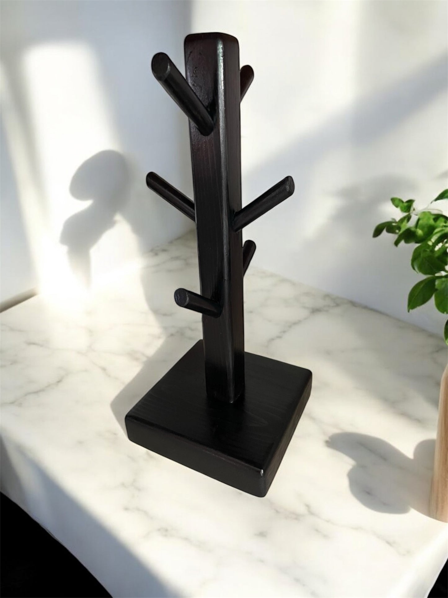 Coffee Cup Holder Stand / Wooden Mug Stand / Tree Cup Holder / Tiered Cup Holder / Coffee Cup Stand Holder