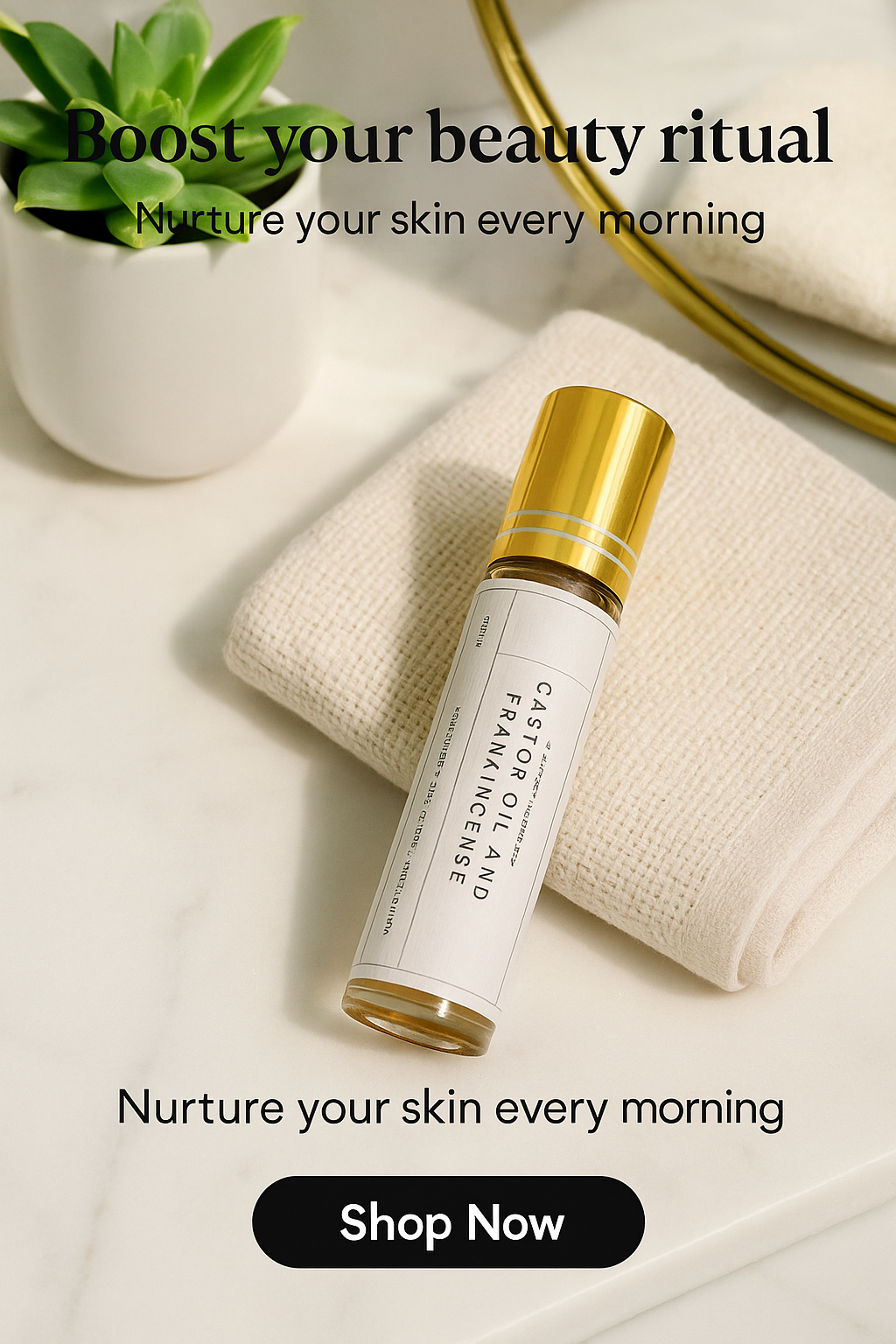 Castor Oil and Frankincense Oil