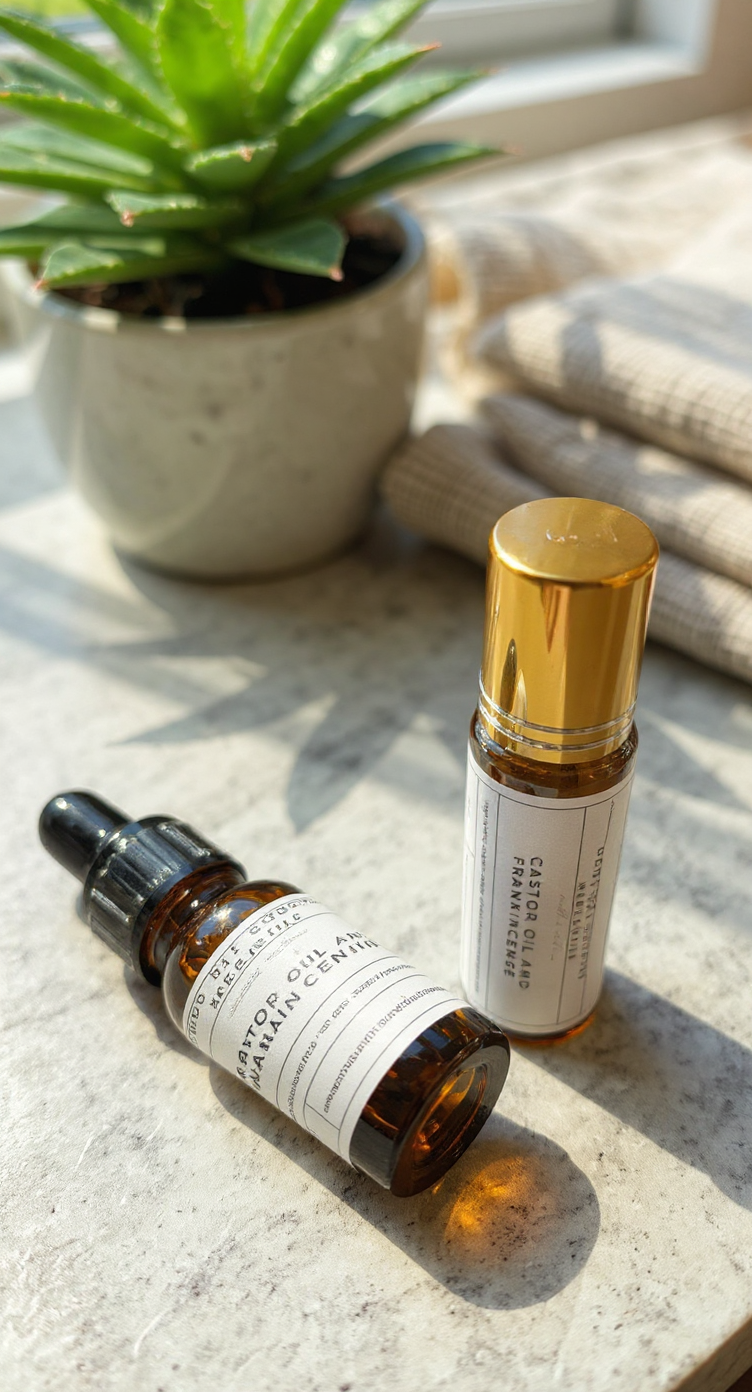 Castor Oil and Frankincense Oil