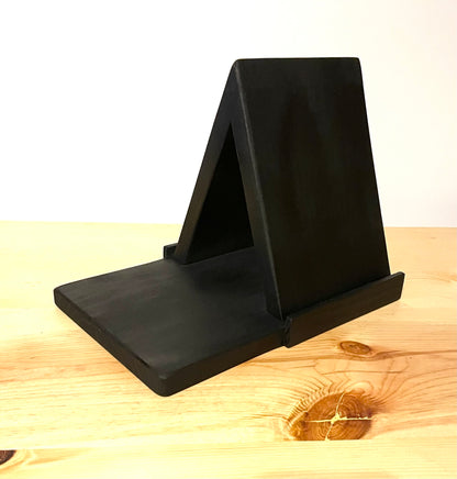 Wood Triangle Book Rest, Book Holder, Book Stand, iPad Stand, E-Reader Stand