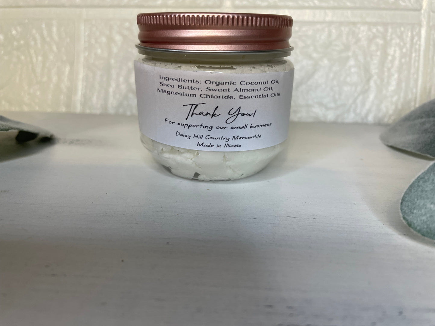 Magnesium Body Butter - Shea Butter - Magnesium Cream- Butter Body - Magnesium Lotion