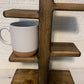 Cup Holder Stand / Wooden Mug Stand / Display Shelf / Tiered Cup Holder / Coffee Cup Stand Holder